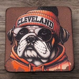 Cleavland Browns Mascot Coasters
1 for $6 or 4 for $25